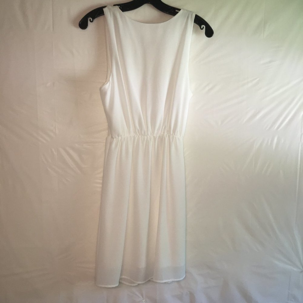 Everly Mini Dress White Size Small - Picture 2 of 7